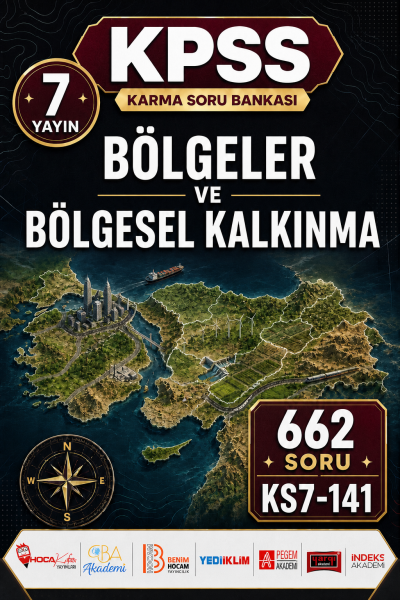 Bölgeler ve Bölgesel Kalkınma 7 Yayın 662 Soru YKS Fotokopi