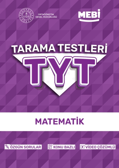 TYT Tarama Testleri Matematik MEBİ OGM YKS Fotokopi