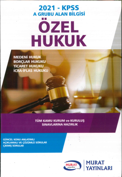 ÖZEL HUKUK SORU BANKASI YKS Fotokopi