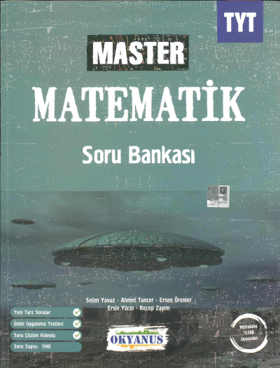 TYT MATEMATİK MASTER SORU BANKASI YKS Fotokopi
