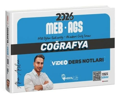 2026 MEB AGS Coğrafya Video Ders Notları Hoca Kafası YKS Fotokopi