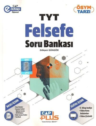 TYT Felsefe Soru Bankası Çap Yayınları YKS Fotokopi