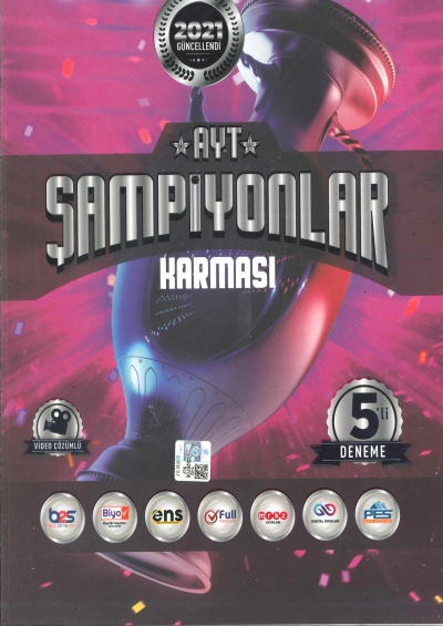 AYT Şampiyonlar Karması 5 li Deneme YKS Fotokopi