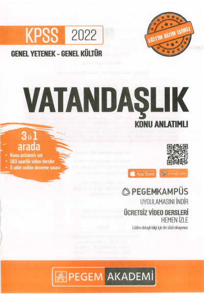 VATANDAŞLIK KONU ANLATIMI YKS Fotokopi