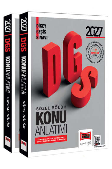 2027 DGS Konu Anlatımlı Modüler Set Yargı Yayınları YKS Fotokopi