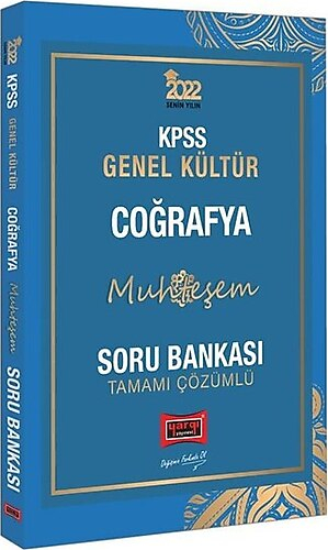 2022 KPSS Genel Kültür Muhteşem Coğrafya Tamamı Çözümlü Soru Bankası YKS Fotokopi
