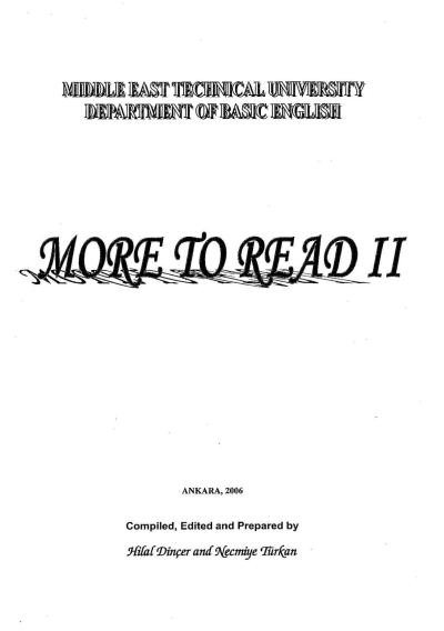 MORE TO READ 2 YKS Fotokopi