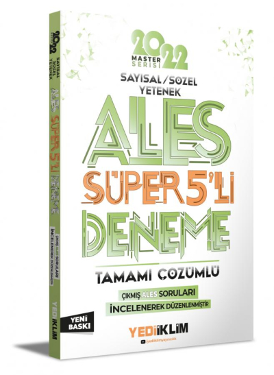 ALES SÜPER 5'Lİ DENEME TAMAMI ÇÖZÜMLÜ YKS Fotokopi