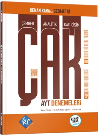 Kenan Kara İle ÇAK AYT Denemeleri KR Akademi Yayınları YKS Fotokopi
