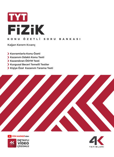TYT Fizik Konu Özetli Soru Bankası YKS Fotokopi