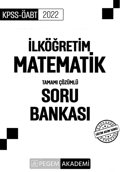 İLKÖĞRETİM MATEMATİK TAMAMI ÇÖZÜMLÜ SORU BANKASI YKS Fotokopi