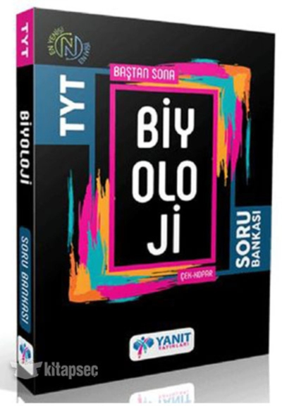 TYT Biyoloji Baştan Sona Soru Bankası YKS Fotokopi