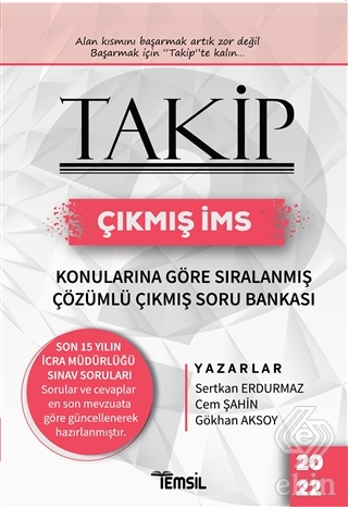 TAKİP ÇIKMIŞ İMS SINAV SORULARI ÇÖZÜMLÜ YKS Fotokopi