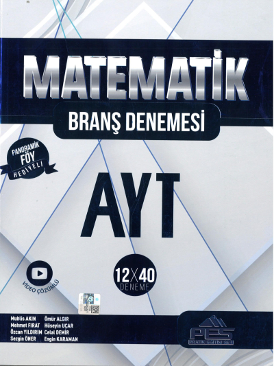 AYT Matematik 12x40 Denemeleri YKS Fotokopi