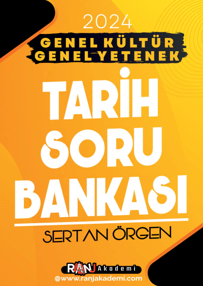 Tarih Soru Bankası Sertan Örgen YKS Fotokopi