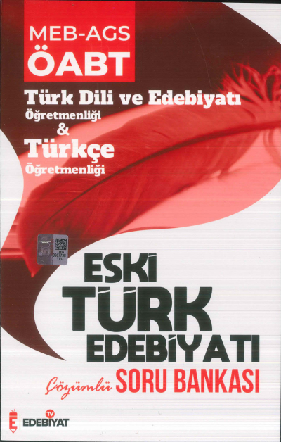 2025 ÖABT Türk Dili Edebiyatı ve Türkçe Eski Türk Edebiyatı Soru Bankası Çözümlü Edebiyat TV Yayınları YKS Fotokopi