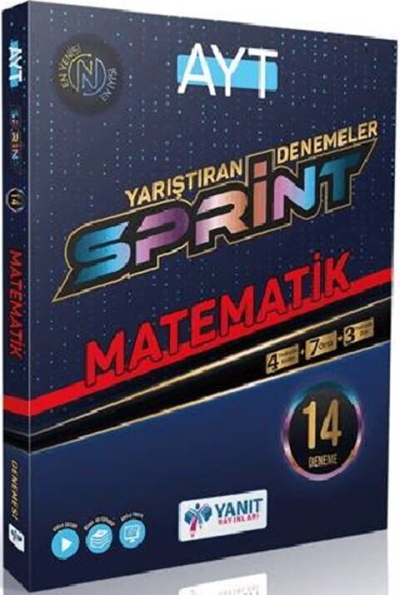 AYT Matematik 14 Lü Yarıştıran Sprınt Deneme Yanıt Yayınları YKS Fotokopi