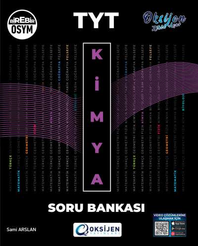 TYT Kimya Soru Bankası Oksijen Yayınları YKS Fotokopi
