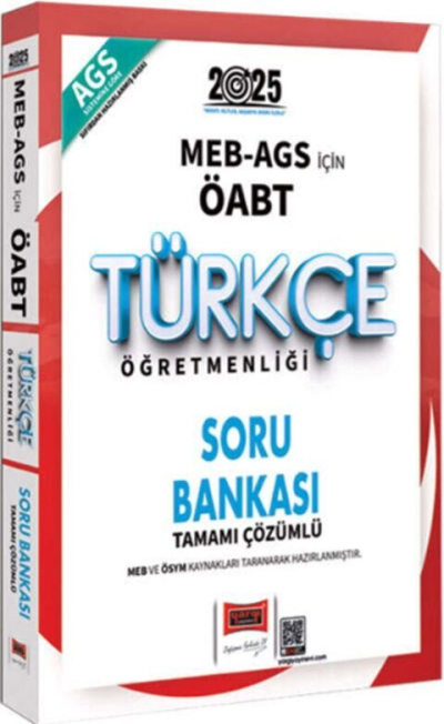 2025 MEB AGS ÖABT Türkçe Öğretmenliği Soru Bankası Yargı Yayınları YKS Fotokopi