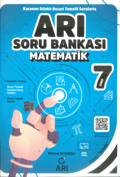 7. Sınıf Matematik Arı Soru Bankası Arı Yayınları YKS Fotokopi