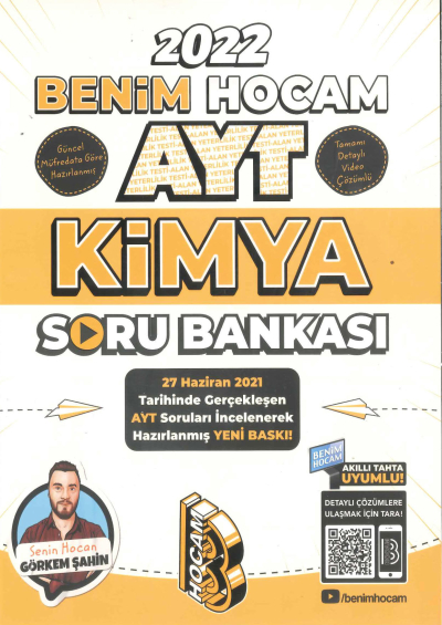 AYT Kimya Soru Bankası YKS Fotokopi