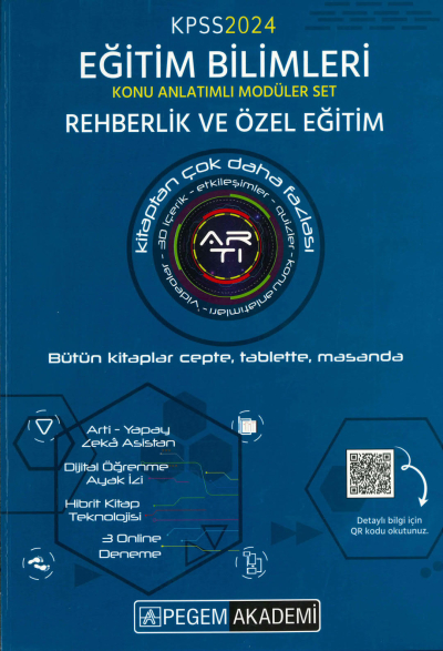 REHBERLİK VE ÖZEL EĞİTİM KONU ANLATIMLI MODÜLER SET YKS Fotokopi