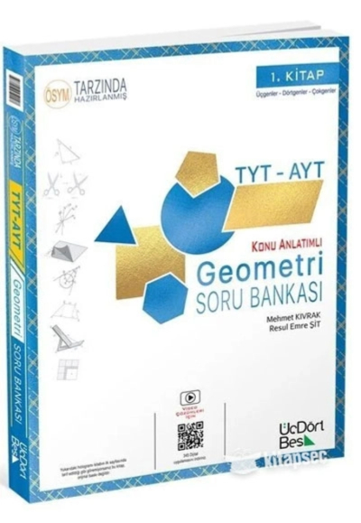 TYT-AYT Geometri Soru Bankası (1. Kitap) 2024 Model YKS Fotokopi