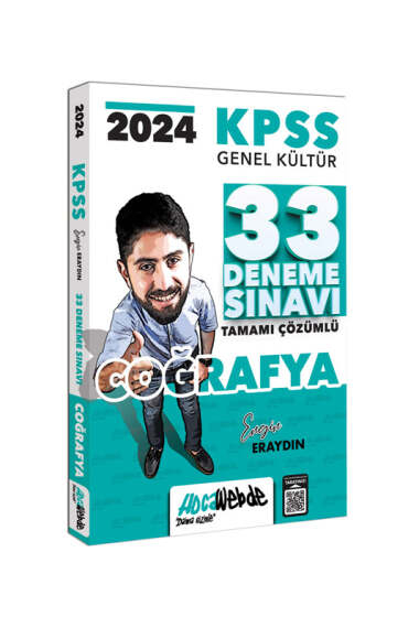2024 KPSS GK Coğrafya Tamamı Çözümlü 33 Deneme Sınavı HocaWebde Yayınları YKS Fotokopi