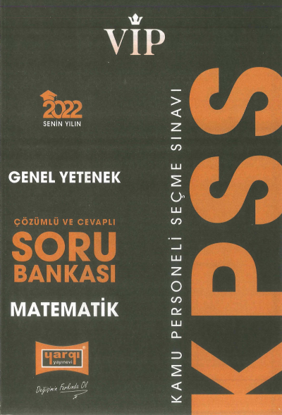 VİP SERİSİ MATEMATİK SORU BANKASI ÇÖZÜMLÜ YKS Fotokopi