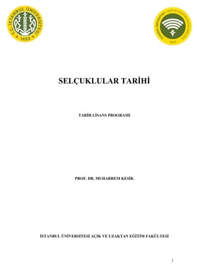 Selçuklular Tarihi YKS Fotokopi
