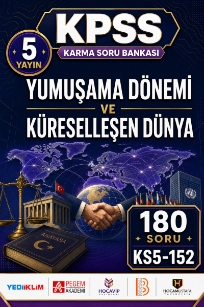 Yumuşama Dönemi ve Küreselleşen Dünya 5 Yayın 180 Soru YKS Fotokopi