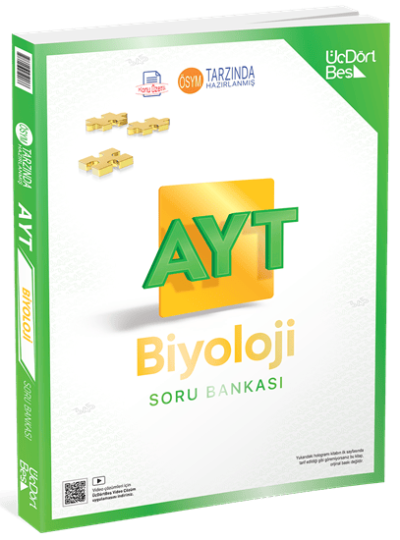 2026 AYT Biyoloji Konu Özetli Soru Bankası Üç Dört Beş Yayınları YKS Fotokopi