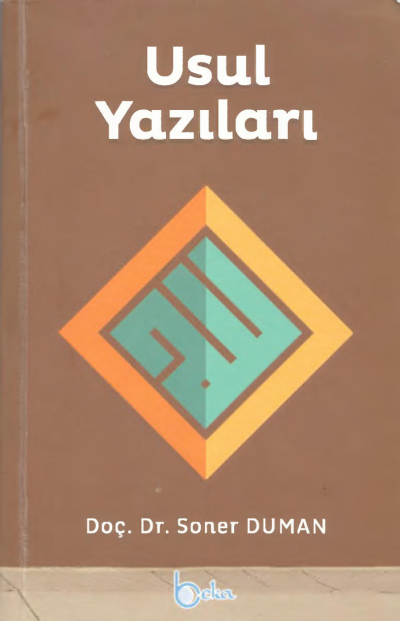 Usul Yazıları Soner Duman YKS Fotokopi