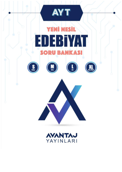 AYT Yeni Nesil Edebiyat Soru Bankası YKS Fotokopi