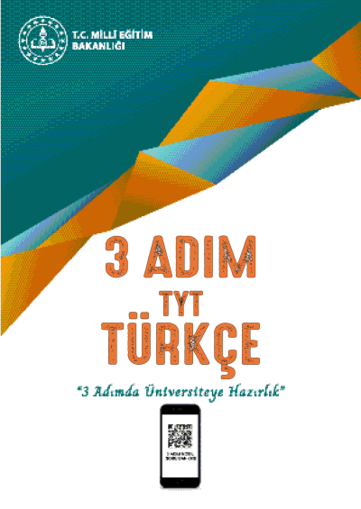 3 Adım TYT Türkçe Soru Bankası YKS Fotokopi