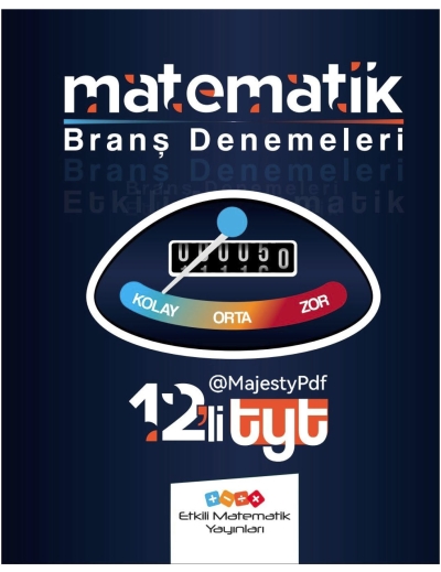 TYT Matematik 12 li Branş Denemeleri Etkili Matematik Yayınları YKS Fotokopi