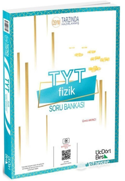 TYT Fizik Soru Bankası 2024 Model YKS Fotokopi