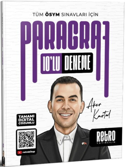 Paragraf 10 Deneme Çözümlü Retro Yayıncılık YKS Fotokopi