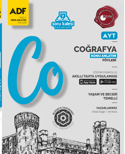 Soru Kalesi AYT Coğrafya Konu Anlatım Föyü YKS Fotokopi