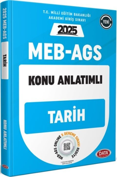 2025 MEB AGS Tarih Konu Anlatımlı Data Yayınları YKS Fotokopi