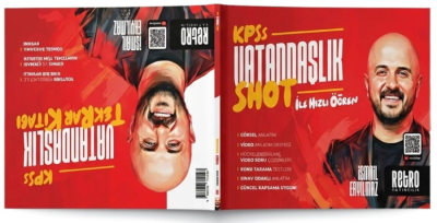 KPSS Vatandaşlık SHOT İlk Öğren Tekrar Kitabı Retro Yayıncılık YKS Fotokopi