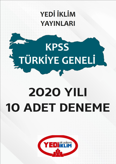 YEDİİKLİM 10 ADET DENEME YKS Fotokopi