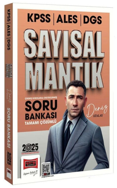 2025 KPSS ALES DGS Sayısal Mantık Tamamı Çözümlü Soru Bankası Yargı Yayınları YKS Fotokopi