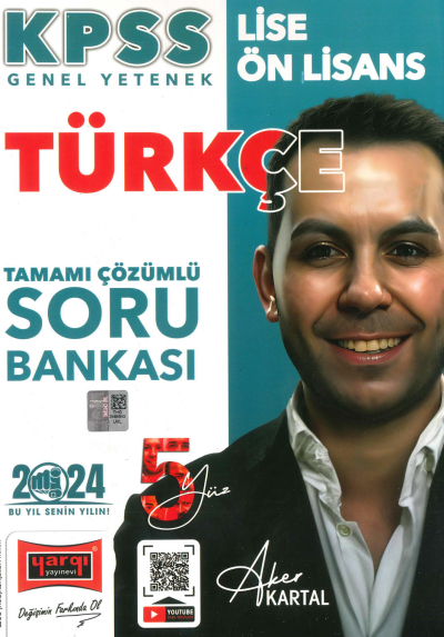 TÜRKÇE TAMAMI ÇÖZÜMLÜ SORU BANKASI (5YÜZ) YKS Fotokopi