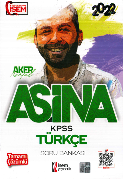 AŞİNA TÜRKÇE ÇÖZÜMLÜ SORU BANKASI YKS Fotokopi