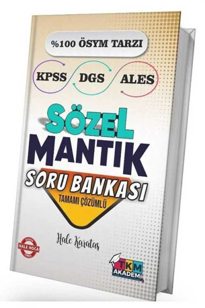 SÖZEL MANTIK SORU BANKASI TAMAMI ÇÖZÜMLÜ HALE KARATAŞ YKS Fotokopi