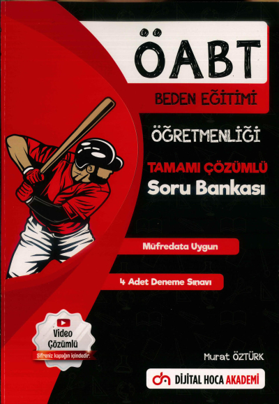 ÖABT Beden Eğitimi Öğretmenliği Tamamı Video Çözümlü Soru Bankası Dijital Hoca Akademi YKS Fotokopi