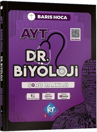 Barış Hoca AYT Dr. Biyoloji Soru Bankası KR Akademi YKS Fotokopi