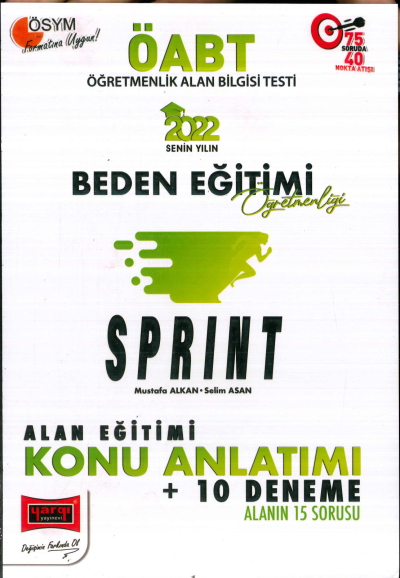 SPRINT ALAN EĞİTİMİ KONU ANLATIMI + 10DENEME YKS Fotokopi