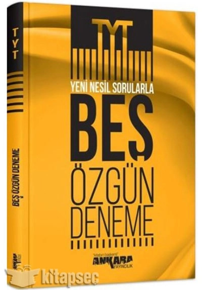 TYT Yeni Nesil Sorularla 5 Özgün Deneme YKS Fotokopi